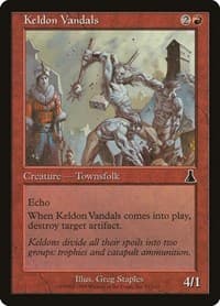 Keldon Vandals - Urza's Destiny - Magic: The Gathering card