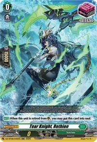 Tear Knight, Rothion - DZ-BT06: Generation Dragenesis - Cardfight Vanguard card
