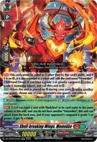 Shell-breaking Wings, Momokke - DZ-BT06: Generation Dragenesis - Cardfight Vanguard card