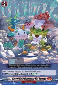 Secret Bath Dragoncry Hot Springs - DZ-BT06: Generation Dragenesis - Cardfight Vanguard card