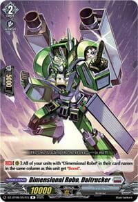 Dimensional Robo, Daitrucker - DZ-BT06: Generation Dragenesis - Cardfight Vanguard card