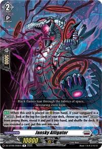 Jansky Alligator - DZ-BT06: Generation Dragenesis - Cardfight Vanguard card