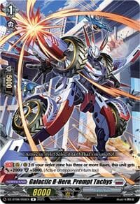 Galactic B-Hero, Prompt Tachys - DZ-BT06: Generation Dragenesis - Cardfight Vanguard card