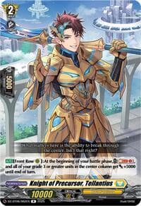 Knight of Precursor, Tellantius - DZ-BT06: Generation Dragenesis - Cardfight Vanguard card