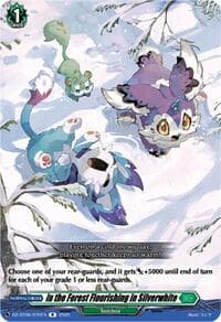 In the Forest Flourishing in Silverwhite - DZ-BT06: Generation Dragenesis - Cardfight Vanguard card
