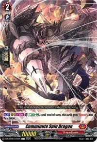 Comminute Spin Dragon - DZ-BT06: Generation Dragenesis - Cardfight Vanguard card