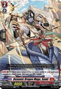 Demonic Dragon Mage, Sanki - DZ-BT06: Generation Dragenesis - Cardfight Vanguard card