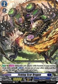 Ticking Scar Dragon - DZ-BT06: Generation Dragenesis - Cardfight Vanguard card