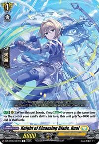 Knight of Cleansing Blade, Rual - DZ-BT06: Generation Dragenesis - Cardfight Vanguard card