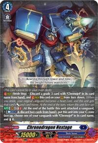 Chronodragon Nextage (EXRRR) - DZ-BT06: Generation Dragenesis - Cardfight Vanguard card