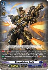 Steam Fighter, Balih (EXC) - DZ-BT06: Generation Dragenesis - Cardfight Vanguard card
