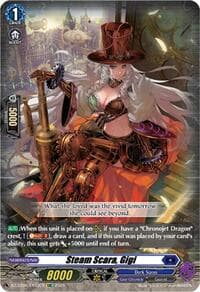 Steam Scara, Gigi (EXC) - DZ-BT06: Generation Dragenesis - Cardfight Vanguard card