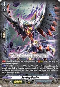 Destiny Dealer (EXC) - DZ-BT06: Generation Dragenesis - Cardfight Vanguard card