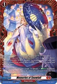 Memories of Snowfall (FR) - DZ-BT06: Generation Dragenesis - Cardfight Vanguard card