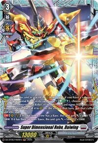 Super Dimensional Robo, Daiwing (FR) - DZ-BT06: Generation Dragenesis - Cardfight Vanguard card