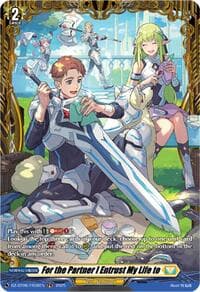 For the Partner I Entrust My Life to (FR) - DZ-BT06: Generation Dragenesis - Cardfight Vanguard card