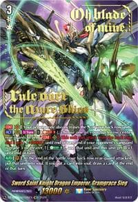 Sword Saint Knight Dragon Emperor, Gramgrace Sieg (SEC) - DZ-BT06: Generation Dragenesis - Cardfight Vanguard card