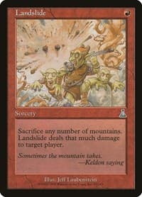Landslide - Urza's Destiny - Magic: The Gathering card