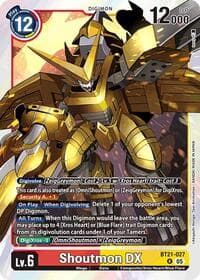 Shoutmon DX - World Convergence - Digimon Card Game card