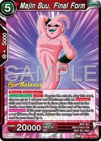 Majin Buu, Final Form - History of Z Pre-Release Cards - Dragon Ball Super: Masters card