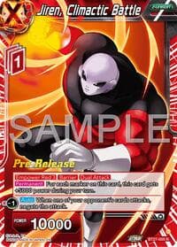 Jiren, Climactic Battle - History of Z Pre-Release Cards - Dragon Ball Super: Masters card