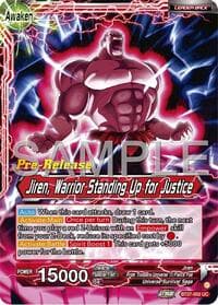 Jiren // Jiren, Warrior Standing Up for Justice - History of Z Pre-Release Cards - Dragon Ball Super: Masters card