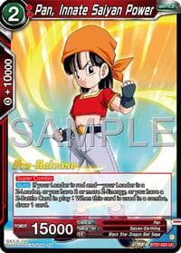 Pan, Innate Saiyan Power - History of Z Pre-Release Cards - Dragon Ball Super: Masters card