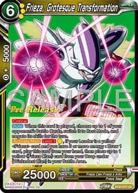 Frieza, Grotesque Transfornation - History of Z Pre-Release Cards - Dragon Ball Super: Masters card