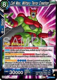 Cell Max, Military Terror Creation - History of Z Pre-Release Cards - Dragon Ball Super: Masters card