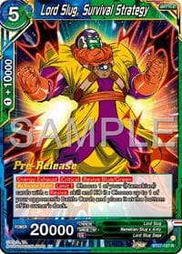 Lord Slug, Survival Strategy - History of Z Pre-Release Cards - Dragon Ball Super: Masters card