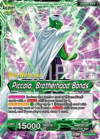 Piccolo // Piccolo, Brotherhood Bonds - History of Z Pre-Release Cards - Dragon Ball Super: Masters card