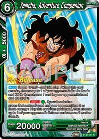 Yamcha, Adventure Companion - History of Z Pre-Release Cards - Dragon Ball Super: Masters card