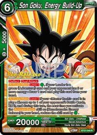 Son goku, Enegry Build-Up - History of Z Pre-Release Cards - Dragon Ball Super: Masters card
