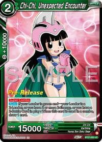 Chi-Chi, Unexpected Encounter - History of Z Pre-Release Cards - Dragon Ball Super: Masters card