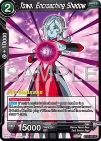 Towa, Encroaching Shadow - History of Z Pre-Release Cards - Dragon Ball Super: Masters card