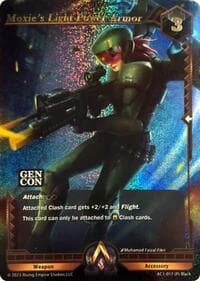 Moxie's Light Power Armor (Gen Con Promo) - The Awakening - Alpha Clash card