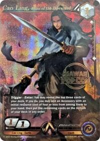 Cao Ling, Bane of the Discarded (Hawaii Pop Con Promo) - The Awakening - Alpha Clash card