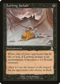 Lurking Jackals - Urza's Destiny - Magic: The Gathering card