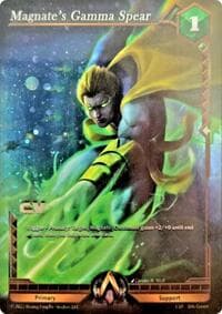 Magnate's Gamma Spear (Collectors Vault Promo) - Alpha Clash Promo Cards - Alpha Clash card