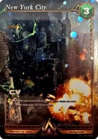 New York City (Collectors Vault Promo) - Alpha Clash Promo Cards - Alpha Clash card