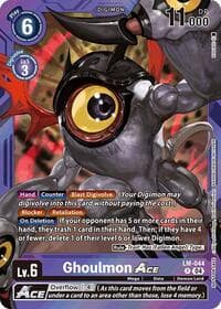 Ghoulmon ACE (Limited Card Pack) - World Convergence - Digimon Card Game card