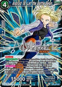 Android 18, Let the Battle Begin (Event Pack 16) - Promotion Cards - Dragon Ball Super: Masters card