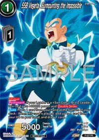 SSB Vegeta, Surmounting the Impossible (Premium Alt-Art Set 2025 Vol.1) - Promotion Cards - Dragon Ball Super: Masters card