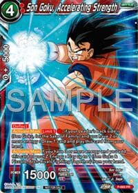 Son Goku, Accelerating Strength (Zenkai Series Tournament Pack Vol.11) - Tournament Promotion Cards - Dragon Ball Super: Masters card