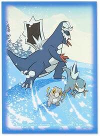 Pokemon TCG: Pokemon Center Exclusive - Frozen Fierceness (65 Pack) - Pokemon International Card Sleeves - Card Sleeves card