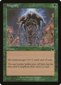 Magnify - Urza's Destiny - Magic: The Gathering card