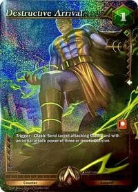 Destructive Arrival (Patreon Promo) - Alpha Clash Promo Cards - Alpha Clash card