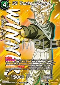 SS Trunks, Counter (Zenkai Series Tournament Pack Vol.11) (Winner) - Tournament Promotion Cards - Dragon Ball Super: Masters card