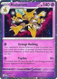 Alakazam - 082/167 (Cosmos Holo) - Blister Exclusives - Pokemon card