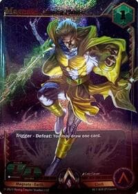 Magnate, Cunning Planner (Alternate Art) - The Awakening Novel Kickstarter - Alpha Clash card